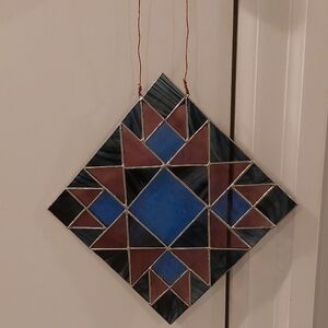 Stained Glass Wall Art- geometric